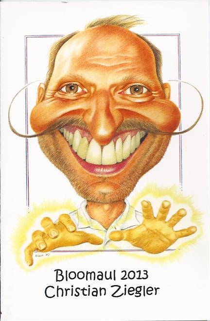 Bloomaul Karikatur